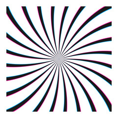 Fototapeta premium Psychedelic Spiral Background