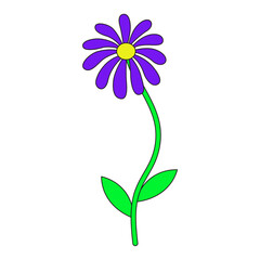 Psychedelic Sticker Element