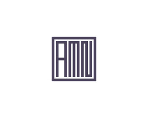 AMN Logo design vector template