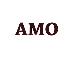 AMO Logo design vector template