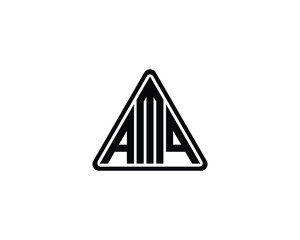 AMQ Logo design vector template