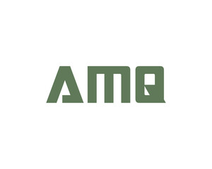 AMQ Logo design vector template