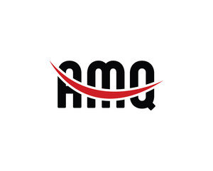 AMQ Logo design vector template