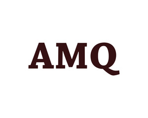 AMQ Logo design vector template