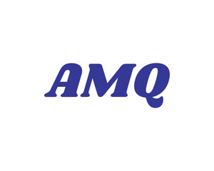 AMQ Logo design vector template