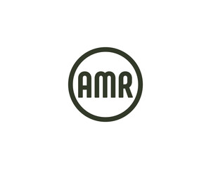 AMR Logo design vector template