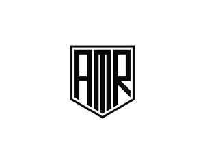 AMR Logo design vector template