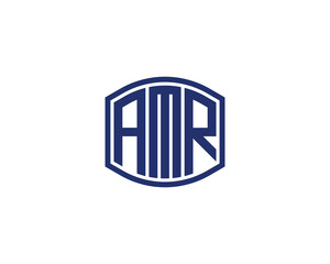 AMR Logo design vector template