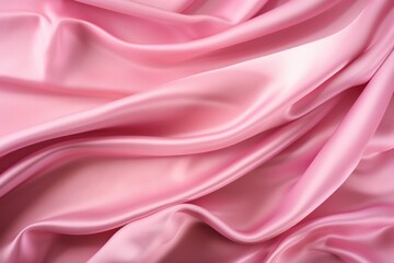 Obraz premium abstract pink silk wavy background