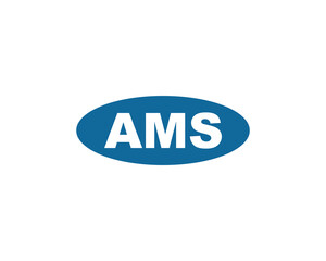 AMS logo design vector template