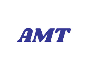 AMT Logo design vector template