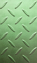 Artistic surface texture of dollar bill green metal flooring background