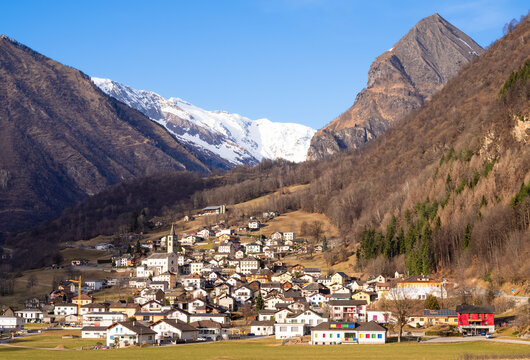 In 2006 Aquila was merged with Campo Blenio, Ghirone, Olivone and Torre to form the new municipality of Blenio. Canton Ticino, Switzerland