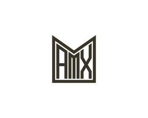 AMX Logo design vector template