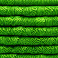Bright thread in skeins, green yarn, yarn set, cotton, flax, flax, skein, yarn