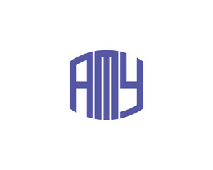 AMY Logo design vector template