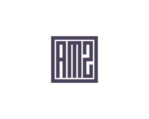 AMZ Logo design vector template