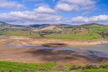 Landscape of northern Tunisia - Sejnene region - Tunisia
