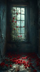 Roses in the Window: A Monthly Celebration of Love and Romance Generative AI