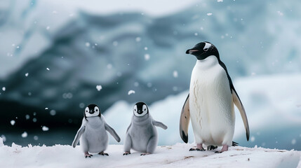 Fototapeta premium Penguins. 