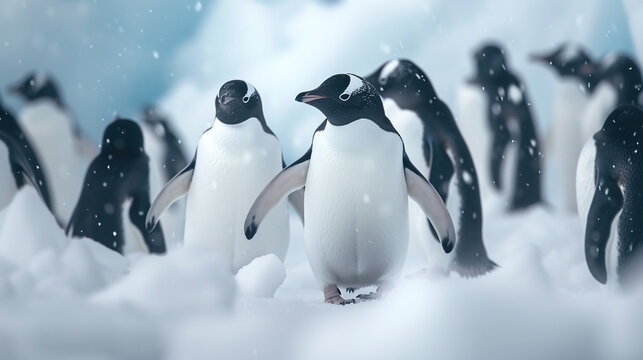 Penguins. 