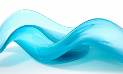 Fototapeta premium Blue abstract background with liquid shapes. Colourful flow curve illustration. Textured wave pattern for backgrounds.