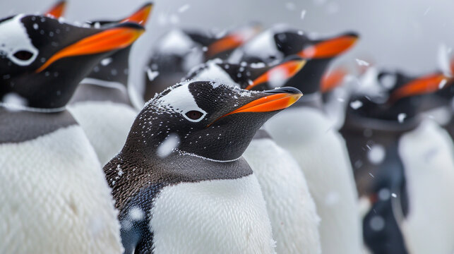 Penguins. 
