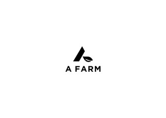 letter a farm logo, design, Vector, illustration, Creative icon, template