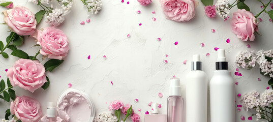 Aromatic Refreshment: A Delicate Orchid Bouquet in Pink, Surrounded by Pure Bliss, Evoking the...