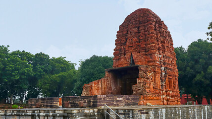 View of Laxman Temple, Sirpur, Mahasamund, Chhattisgarh, India.