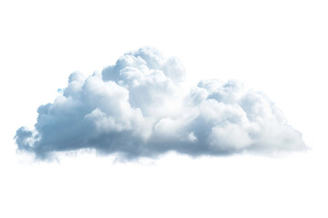 White Cloud in Clarity on transparent background