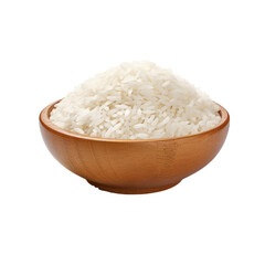 rice isolated on white background. With clipping path. 