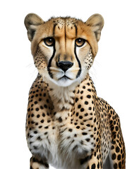 Close up portrait of a cheetah