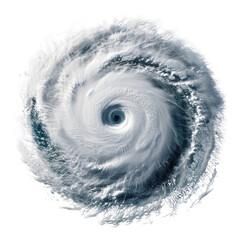Cyclone, transparent background.