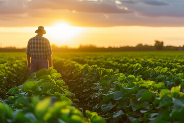 farmer in field