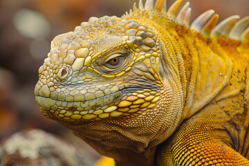 Obraz premium Galapagos Land Iguana