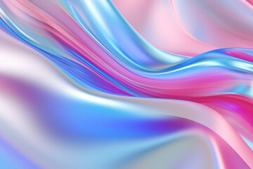 Abstract Background of Pink, Blue, and White, Vibrant, Simple, and Elegant Design