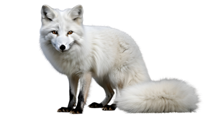 Cute arctic fox