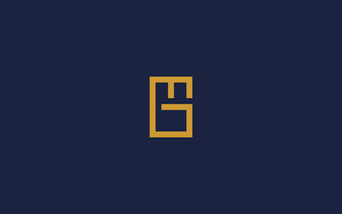 letter mg square logo icon design vector design template inspiration - obrazy, fototapety, plakaty