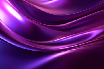 Purple and Blue Wavy Lines Background