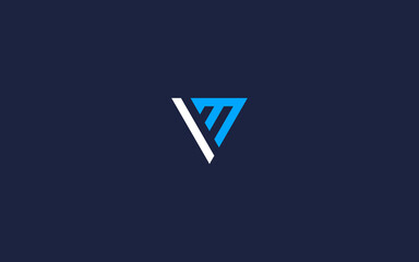 letters mv or vm logo icon design vector design template inspiration