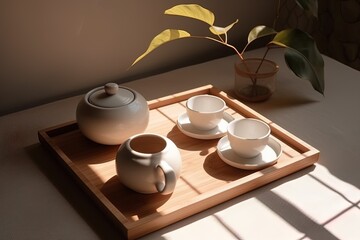 Items for the tea ceremony