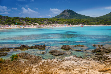 Cala Agulla beach in Mallorca