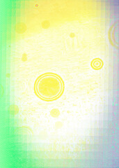 Yellow vertical background template for banner, poster, event, celebrations and various design works