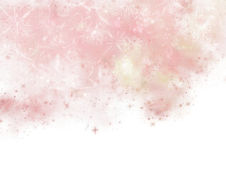 Obraz premium colourful nebula on transparent background clipart