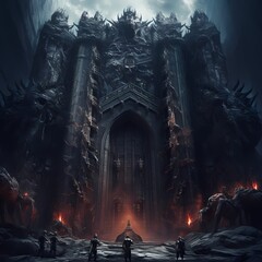 The Dark Fortress Gates