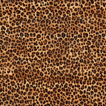 Close-Up of Natural Leopard Print Texture. High-detail leopard pattern with a realistic fur texture.