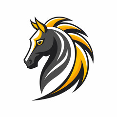 horse head log design 