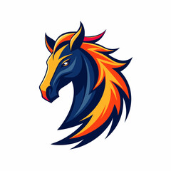horse head log design 