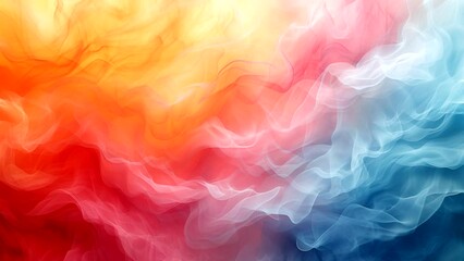 Abstract animation of colorful watercolors moving in opposite directions. seamless looping 4k time-lapse animation video background - Powered by Adobe